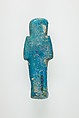 Worker Shabti of Henettawy (C), Daughter of Isetemkheb, Faience