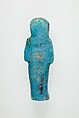 Worker Shabti of Henettawy (C), Daughter of Isetemkheb, Faience