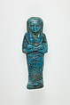 Worker Shabti of Henettawy (C), Daughter of Isetemkheb, Faience