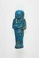Worker Shabti of Henettawy (C), Daughter of Isetemkheb, Faience
