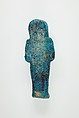 Worker Shabti of Henettawy (C), Daughter of Isetemkheb, Faience