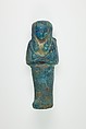 Worker Shabti of Henettawy (C), Daughter of Isetemkheb, Faience