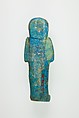 Worker Shabti of Henettawy (C), Daughter of Isetemkheb, Faience