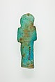 Worker Shabti of Henettawy (C), Daughter of Isetemkheb, Faience