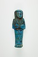 Worker Shabti of Henettawy (C), Daughter of Isetemkheb, Faience