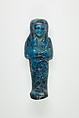 Worker Shabti of Henettawy (C), Daughter of Isetemkheb, Faience