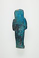 Worker Shabti of Henettawy (C), Daughter of Isetemkheb, Faience