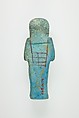 Worker Shabti of Henettawy (C), Daughter of Isetemkheb, Faience