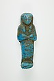 Worker Shabti of Henettawy (C), Daughter of Isetemkheb, Faience