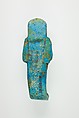 Worker Shabti of Henettawy (C), Daughter of Isetemkheb, Faience