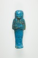 Worker Shabti of Henettawy (C), Daughter of Isetemkheb, Faience