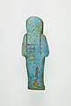 Worker Shabti of Henettawy (C), Daughter of Isetemkheb, Faience