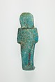 Worker Shabti of Henettawy (C), Daughter of Isetemkheb, Faience