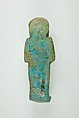 Worker Shabti of Henettawy (C), Daughter of Isetemkheb, Faience