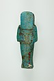 Worker Shabti of Henettawy (C), Daughter of Isetemkheb, Faience
