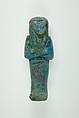 Worker Shabti of Henettawy (C), Daughter of Isetemkheb, Faience