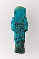 Worker Shabti of Henettawy (C), Daughter of Isetemkheb, Faience