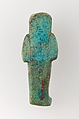 Worker Shabti of Henettawy (C), Daughter of Isetemkheb, Faience