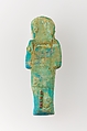Worker Shabti of Henettawy (C), Daughter of Isetemkheb, Faience