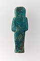 Worker Shabti of Henettawy (C), Daughter of Isetemkheb, Faience