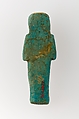 Worker Shabti of Henettawy (C), Daughter of Isetemkheb, Faience