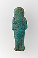 Worker Shabti of Henettawy (C), Daughter of Isetemkheb, Faience