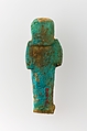 Worker Shabti of Henettawy (C), Daughter of Isetemkheb, Faience