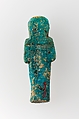 Worker Shabti of Henettawy (C), Daughter of Isetemkheb, Faience
