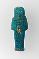 Worker Shabti of Henettawy (C), Daughter of Isetemkheb, Faience