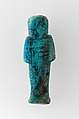 Worker Shabti of Henettawy (C), Daughter of Isetemkheb, Faience