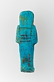 Worker Shabti of Henettawy (C), Daughter of Isetemkheb, Faience