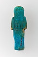 Worker Shabti of Henettawy (C), Daughter of Isetemkheb, Faience