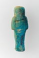 Worker Shabti of Henettawy (C), Daughter of Isetemkheb, Faience
