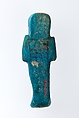 Worker Shabti of Henettawy (C), Daughter of Isetemkheb, Faience