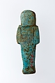 Worker Shabti of Henettawy (C), Daughter of Isetemkheb, Faience