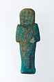 Worker Shabti of Henettawy (C), Daughter of Isetemkheb, Faience