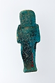 Worker Shabti of Henettawy (C), Daughter of Isetemkheb, Faience