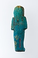 Worker Shabti of Henettawy (C), Daughter of Isetemkheb, Faience