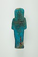 Worker Shabti of Henettawy (C), Daughter of Isetemkheb, Faience