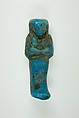 Worker Shabti of Henettawy (C), Daughter of Isetemkheb, Faience