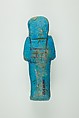 Worker Shabti of Henettawy (C), Daughter of Isetemkheb, Faience