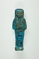 Worker Shabti of Henettawy (C), Daughter of Isetemkheb, Faience