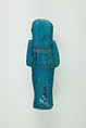 Worker Shabti of Henettawy (C), Daughter of Isetemkheb, Faience