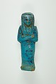 Worker Shabti of Henettawy (C), Daughter of Isetemkheb, Faience