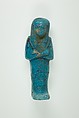 Worker Shabti of Henettawy (C), Daughter of Isetemkheb, Faience
