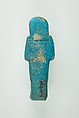 Worker Shabti of Henettawy (C), Daughter of Isetemkheb, Faience