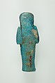 Worker Shabti of Henettawy (C), Daughter of Isetemkheb, Faience