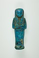 Worker Shabti of Henettawy (C), Daughter of Isetemkheb, Faience