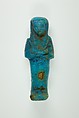 Worker Shabti of Henettawy (C), Daughter of Isetemkheb, Faience