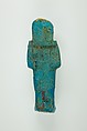 Worker Shabti of Henettawy (C), Daughter of Isetemkheb, Faience